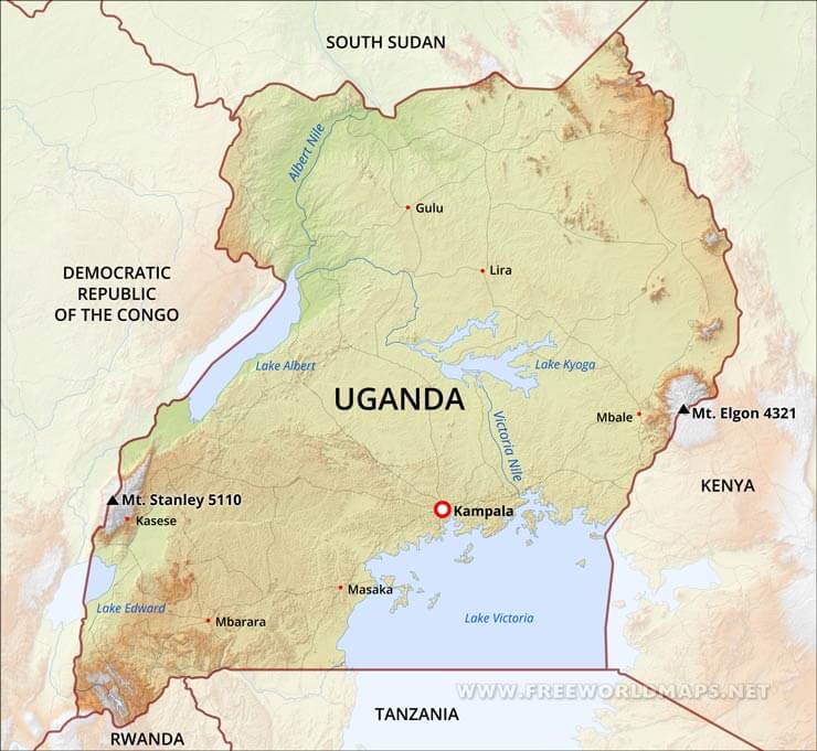 Uganda Geography